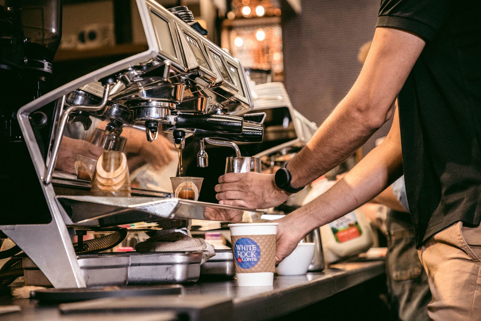 White Rock Coffee Preston Center Barista