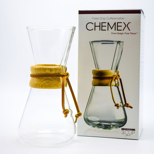 Chemex Classic 3-cup Pour Over Brewer - White Rock Coffee