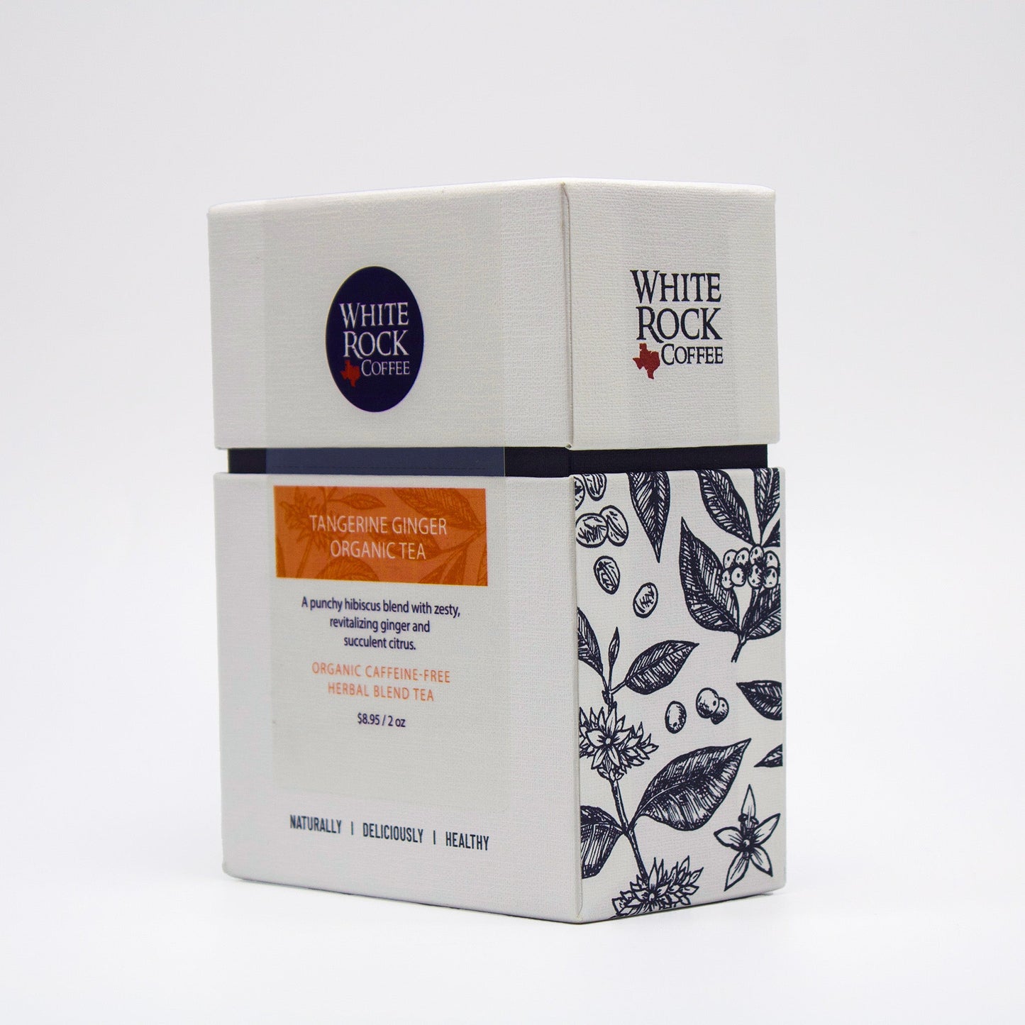 Tangerine Ginger Organic Tea - White Rock Coffee