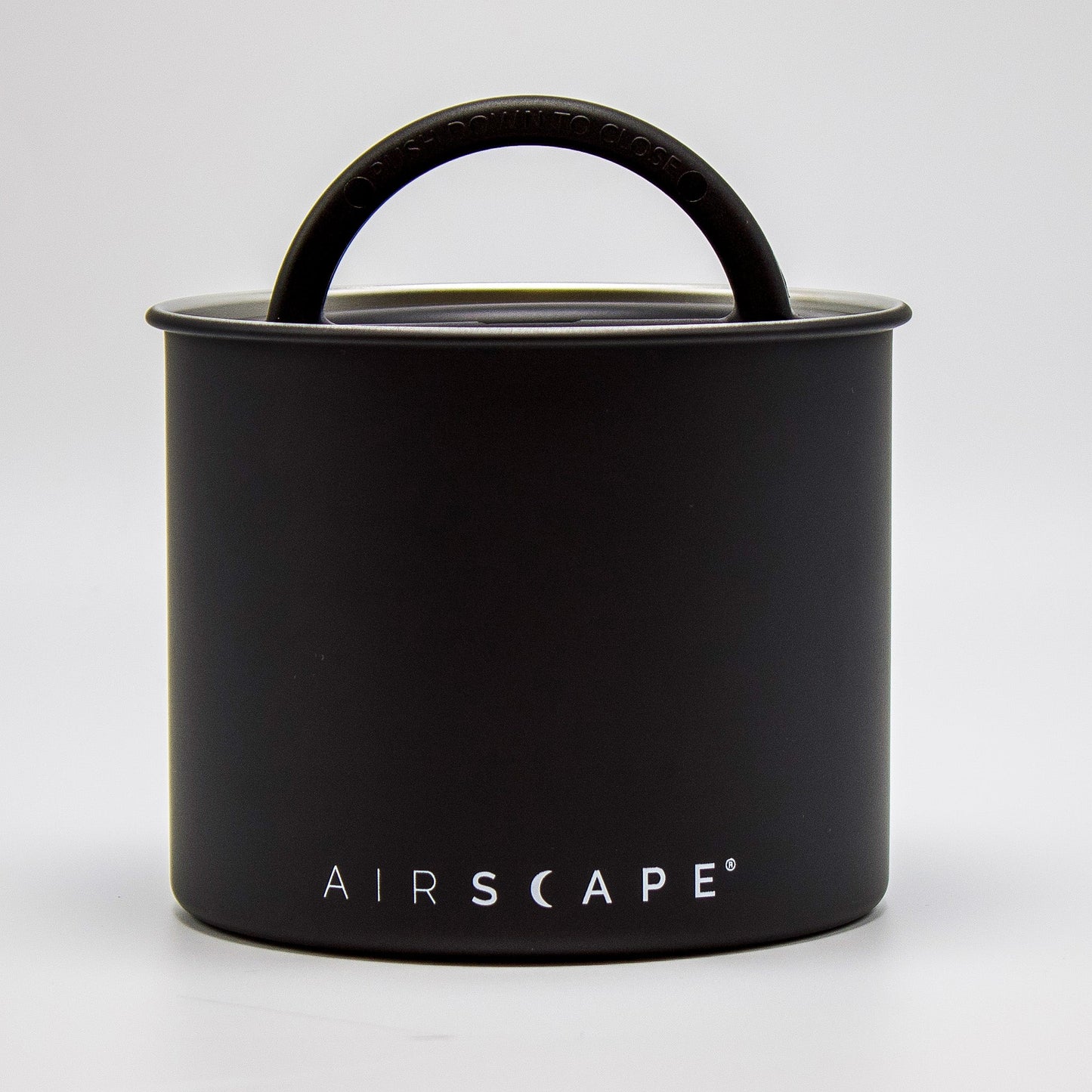 WRC Branded Airscape Canister (Matte Black) - White Rock Coffee