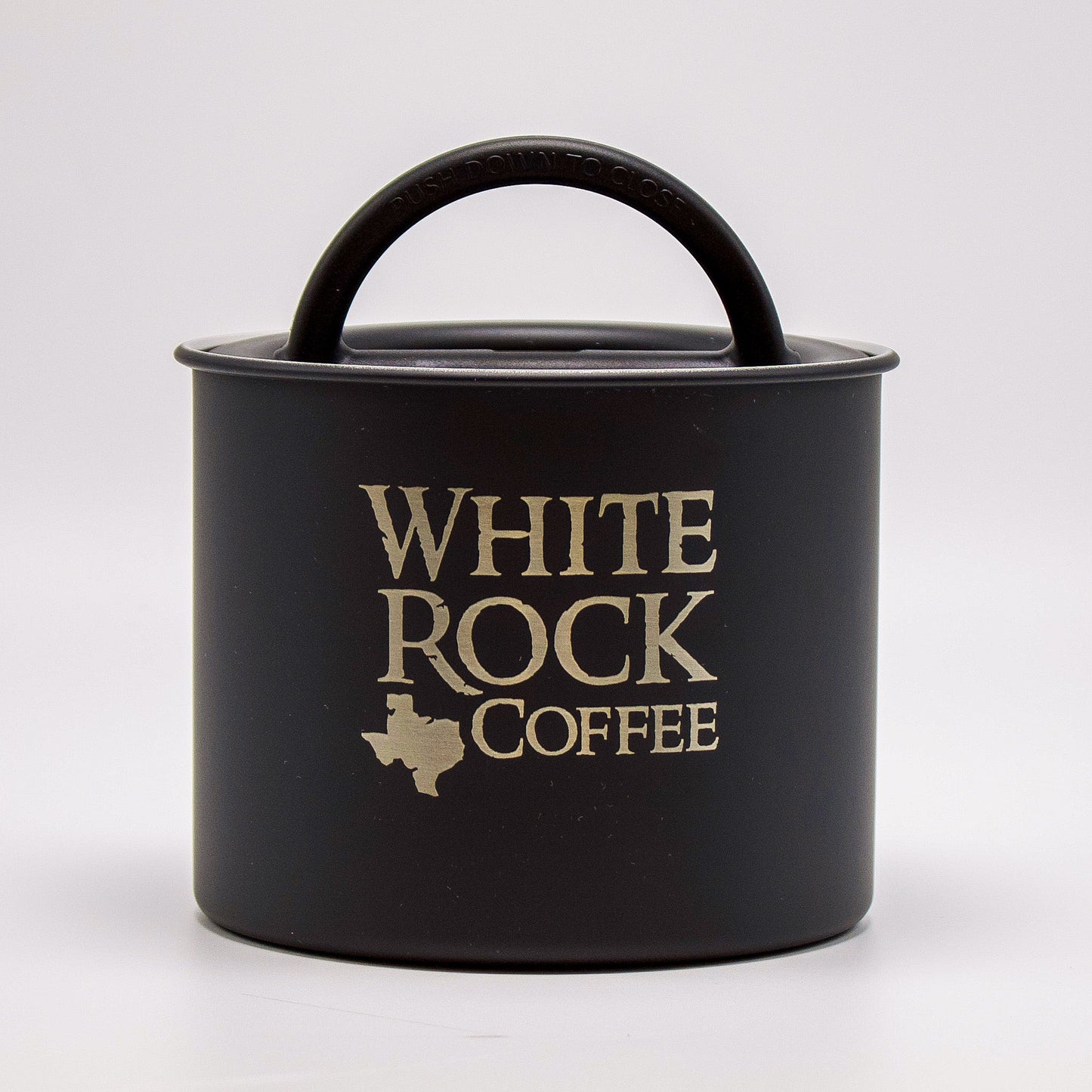 WRC Branded Airscape Canister (Matte Black) - White Rock Coffee