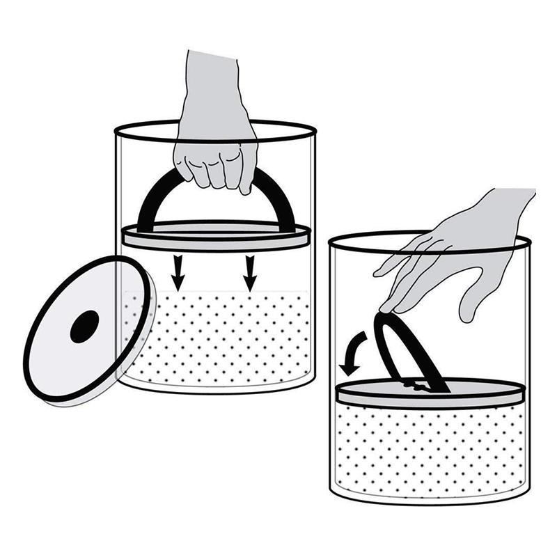 WRC Branded Airscape Canister (Matte Red) - White Rock Coffee
