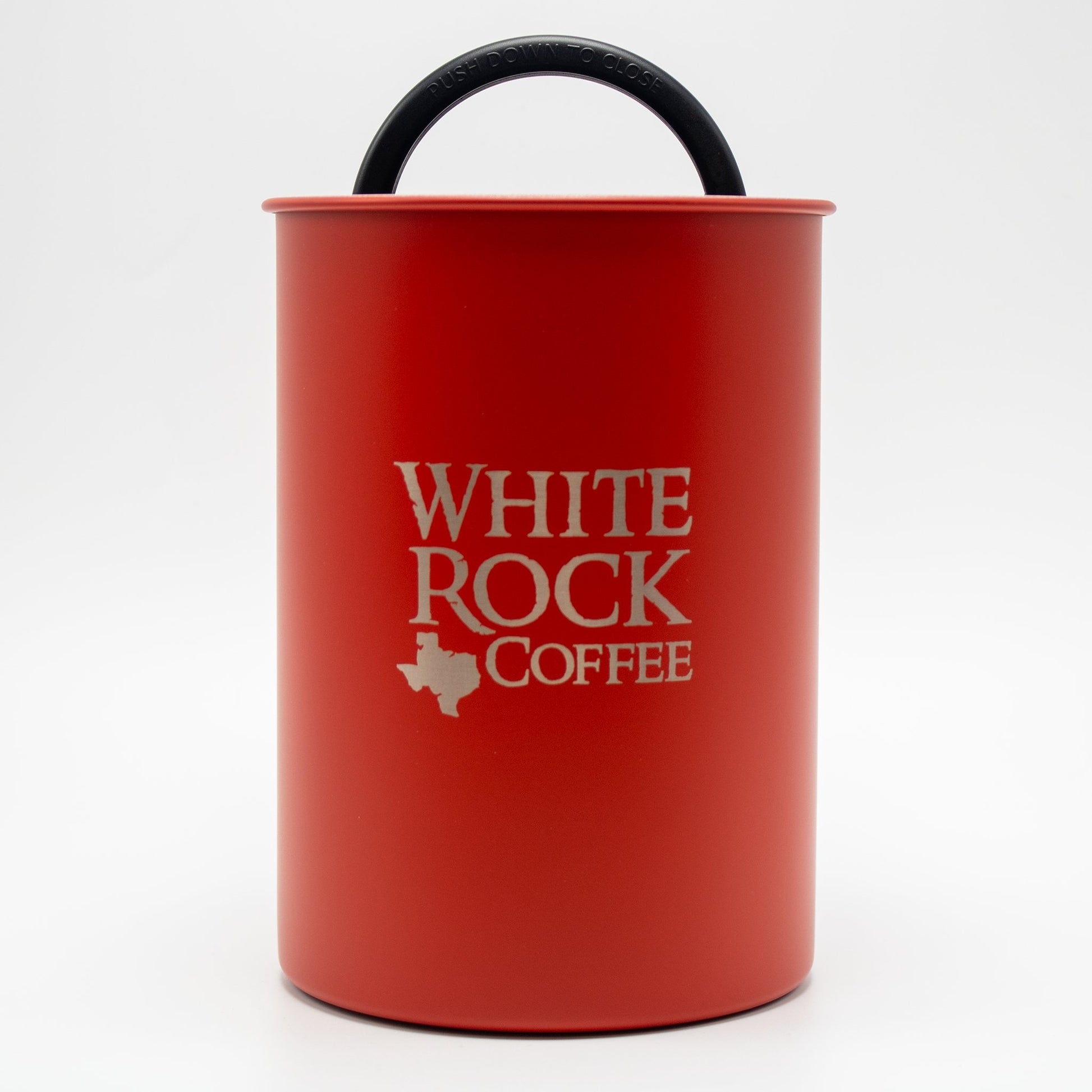WRC Branded Airscape Canister (Matte Red) - White Rock Coffee