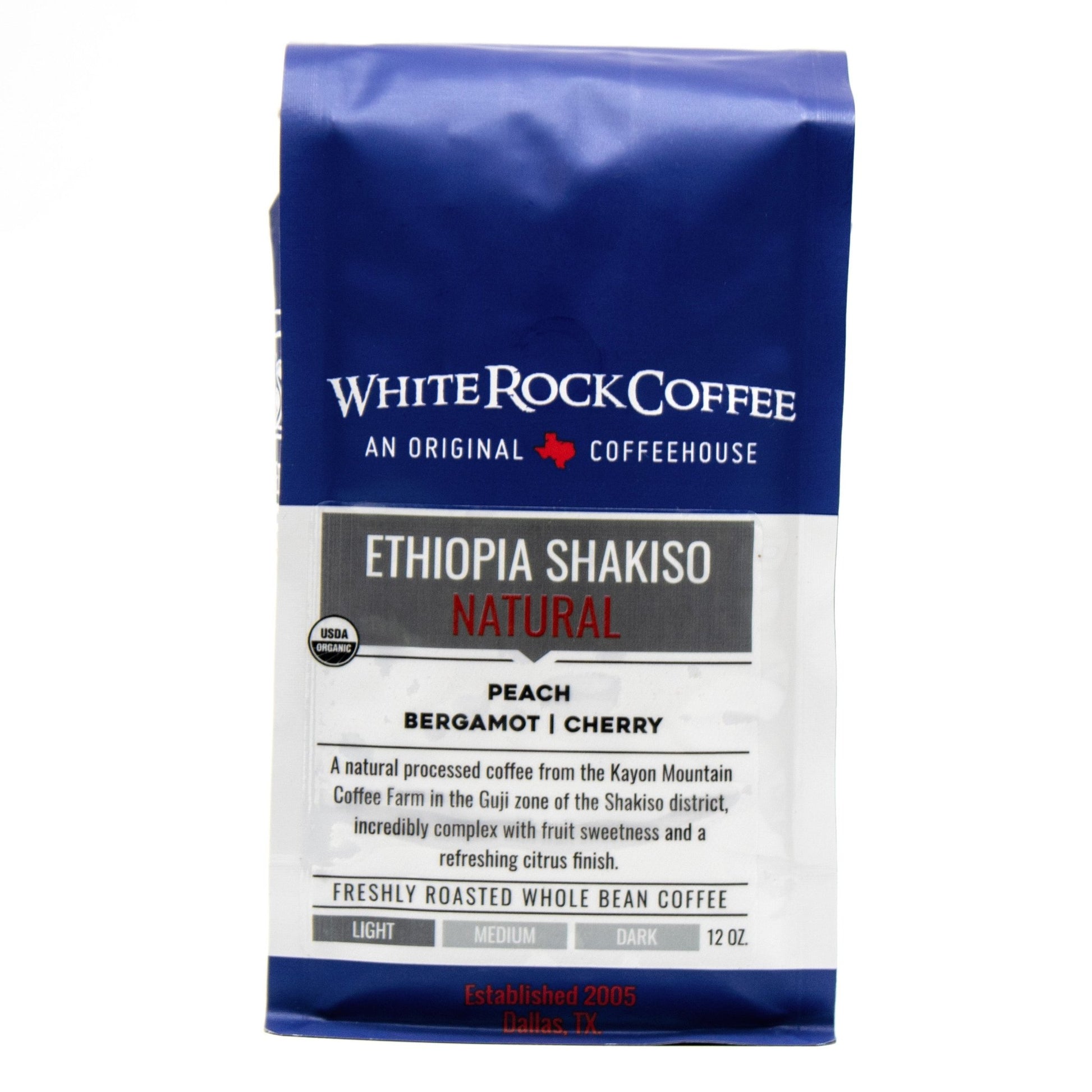 Ethiopia Shakiso Natural - White Rock Coffee