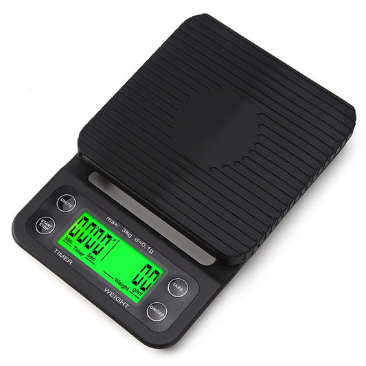 Precision Digital Coffee Brewing Scale and Timer - white rock coffee