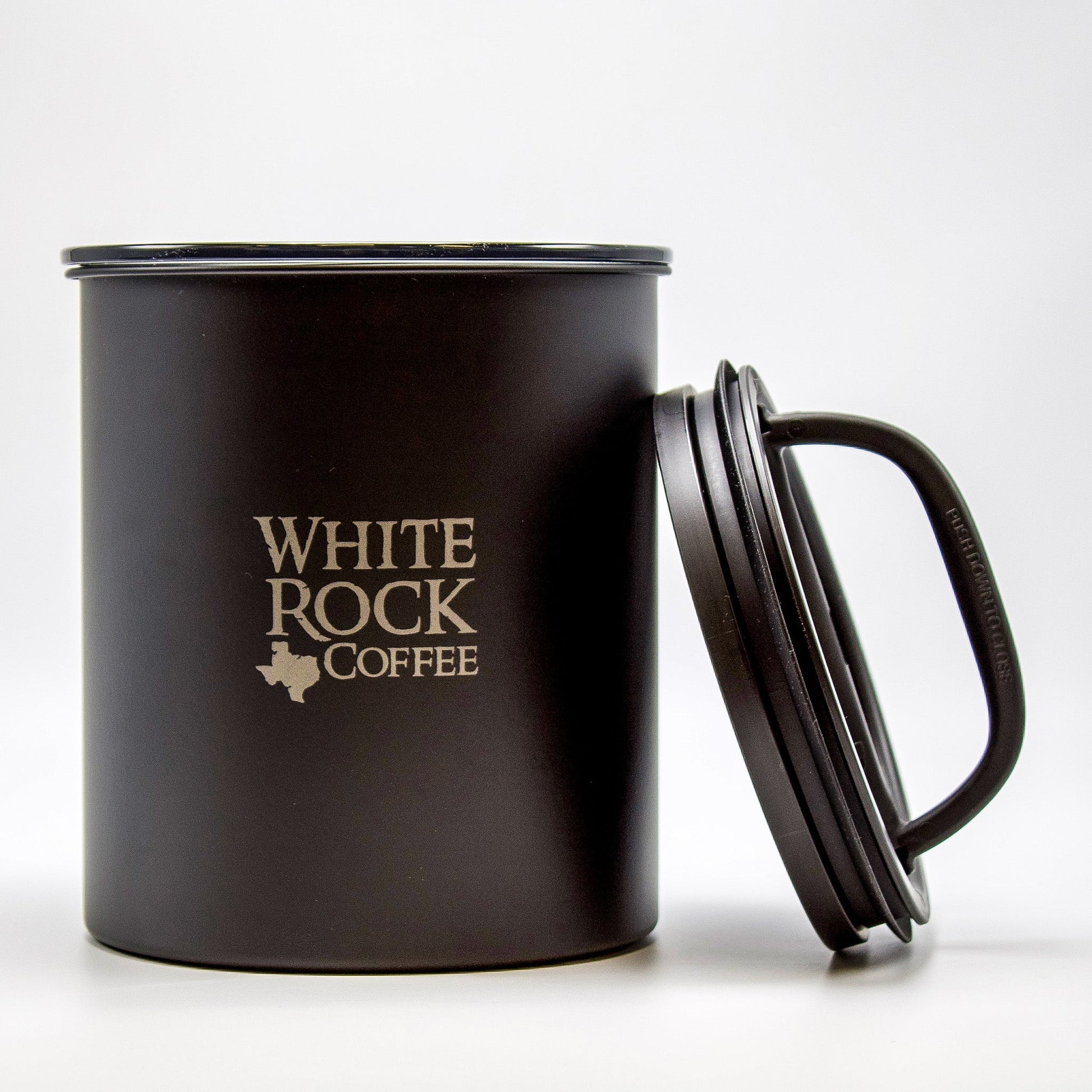 WRC Branded Airscape Canister (Matte Black) - White Rock Coffee