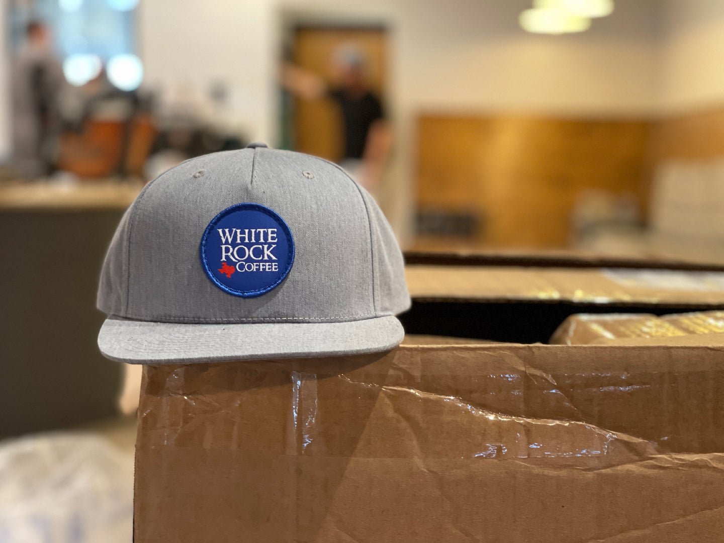 WRC Gray Core Collection Hat - White Rock Coffee