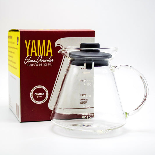 Yama 20oz Glass Decanter - White Rock Coffee