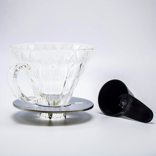 Yama Glass Cone Dripper - White Rock Coffee